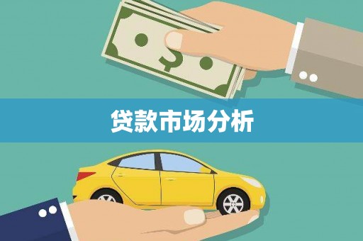 阳谷贷款市场分析