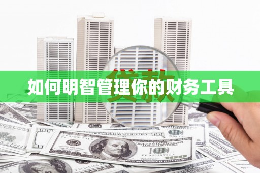 阳谷如何明智管理你的财务工具