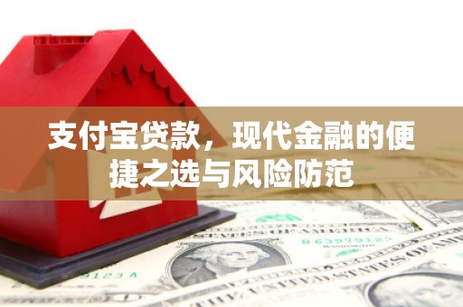 阳谷支付宝贷款，现代金融的便捷之选与风险防范