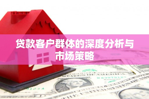 阳谷贷款客户群体的深度分析与市场策略