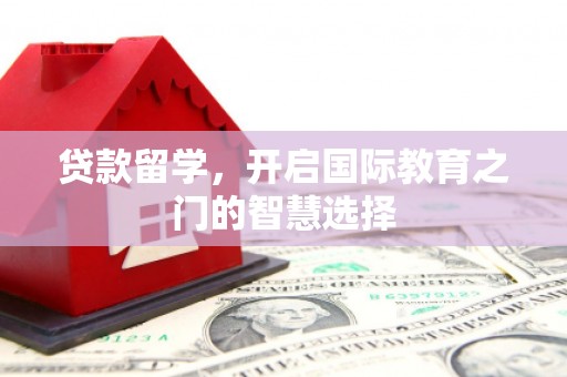阳谷贷款留学，开启国际教育之门的智慧选择
