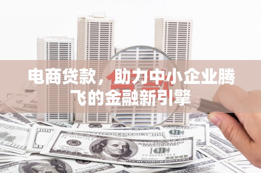 阳谷电商贷款，助力中小企业腾飞的金融新引擎