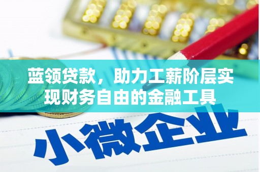 阳谷蓝领贷款，助力工薪阶层实现财务自由的金融工具