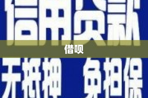 阳谷借呗