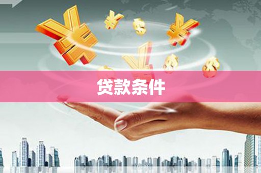 阳谷贷款条件