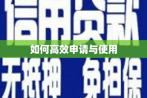 阳谷如何高效申请与使用