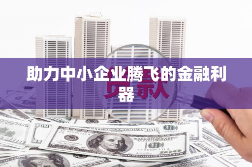阳谷助力中小企业腾飞的金融利器
